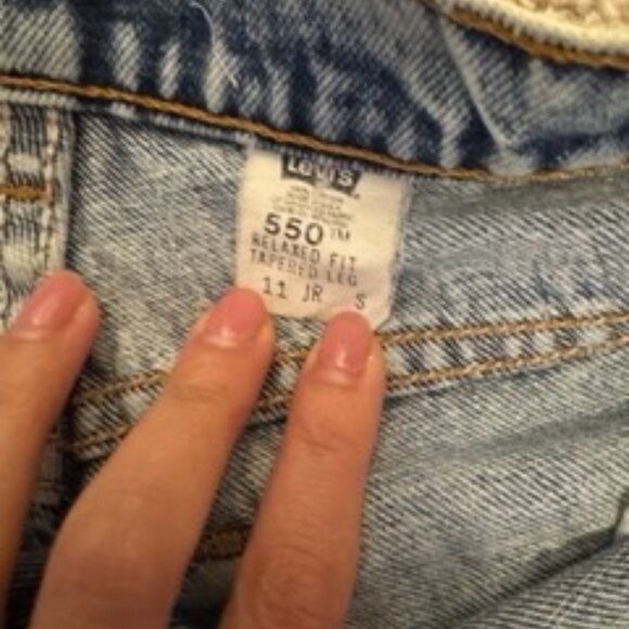 Levi's 550 relaxed fit tapered leg short shorts - Picture 1 of 3